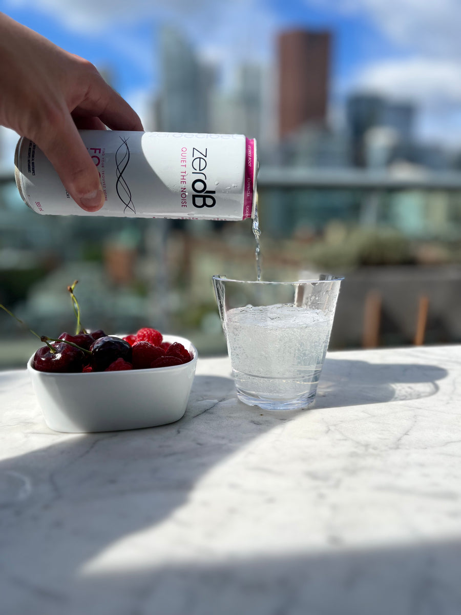 8-pack FOCUS Nootropic Water (berry)